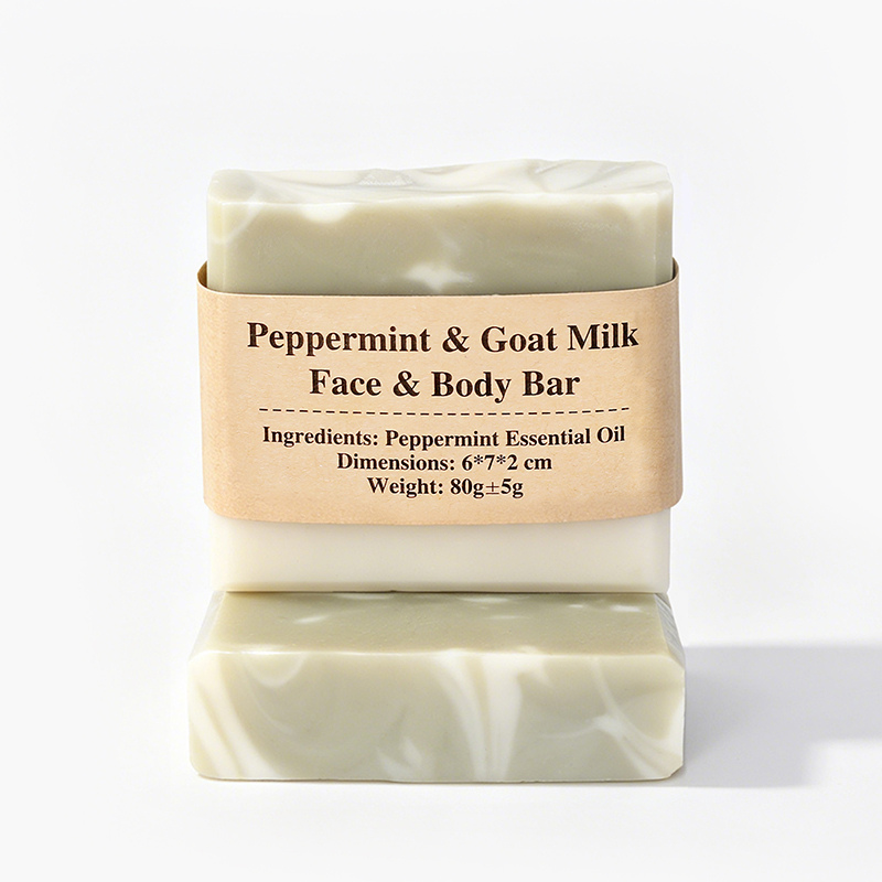 Peppermint & Goat Milk Face & Body Bar