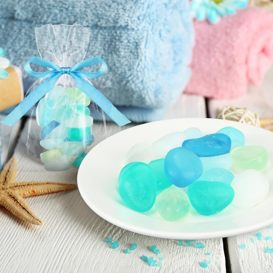 Sea Glass Decorative Beachy Decorative Little Soap
