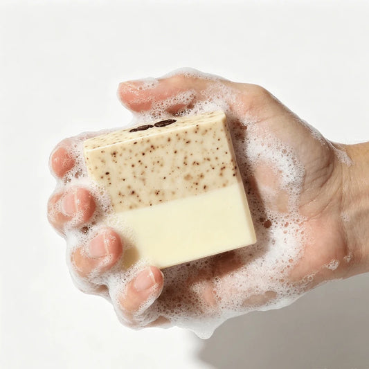 Coffee Ground Face & Body Bar - Elsvart