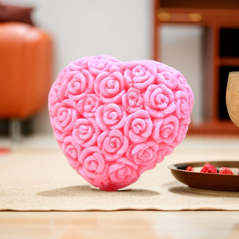 Rose Heart Soap