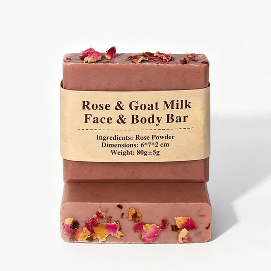 Rose & Goat Milk Face & Body Bar - Elsvart