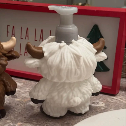 Highland cow 3-D printed Bath & body Works soap holder