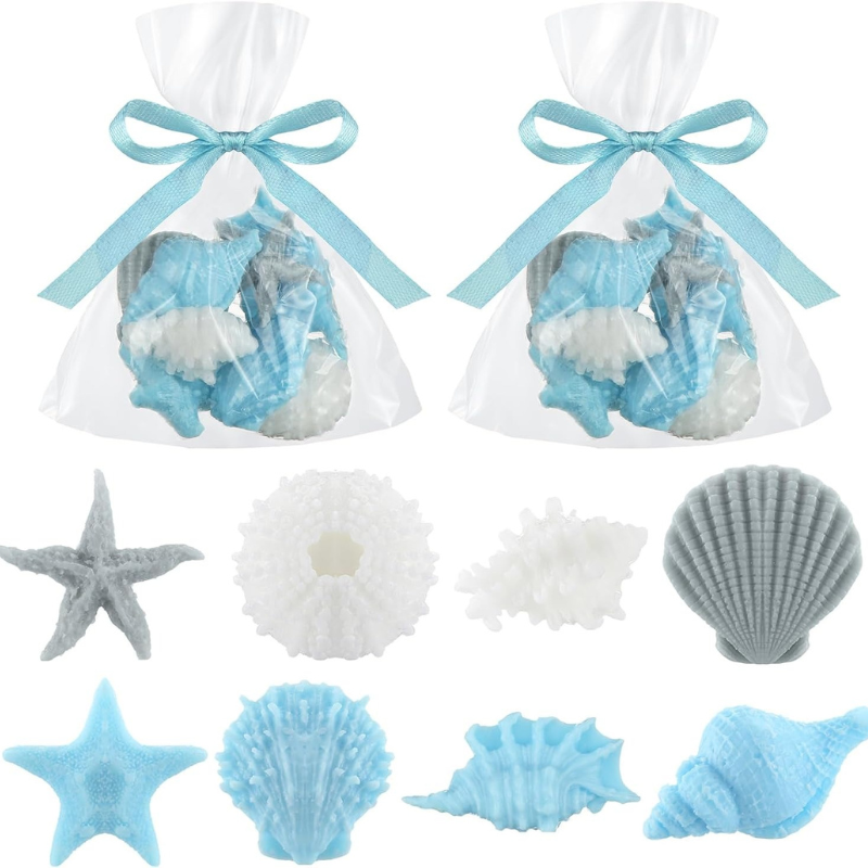 Seashell Decorative Soap Decor Blue Soap