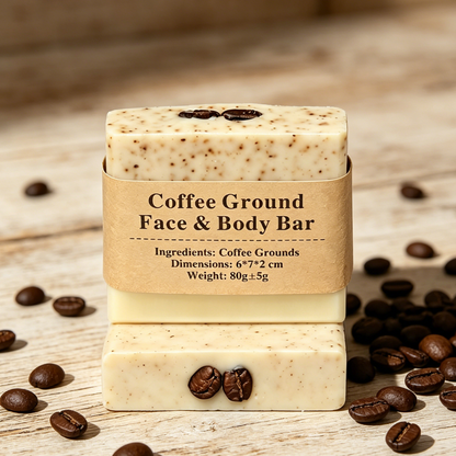 Coffee Ground Face & Body Bar