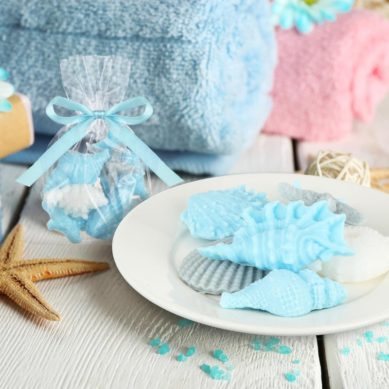 Seashell Decorative Soap Decor Blue Soap