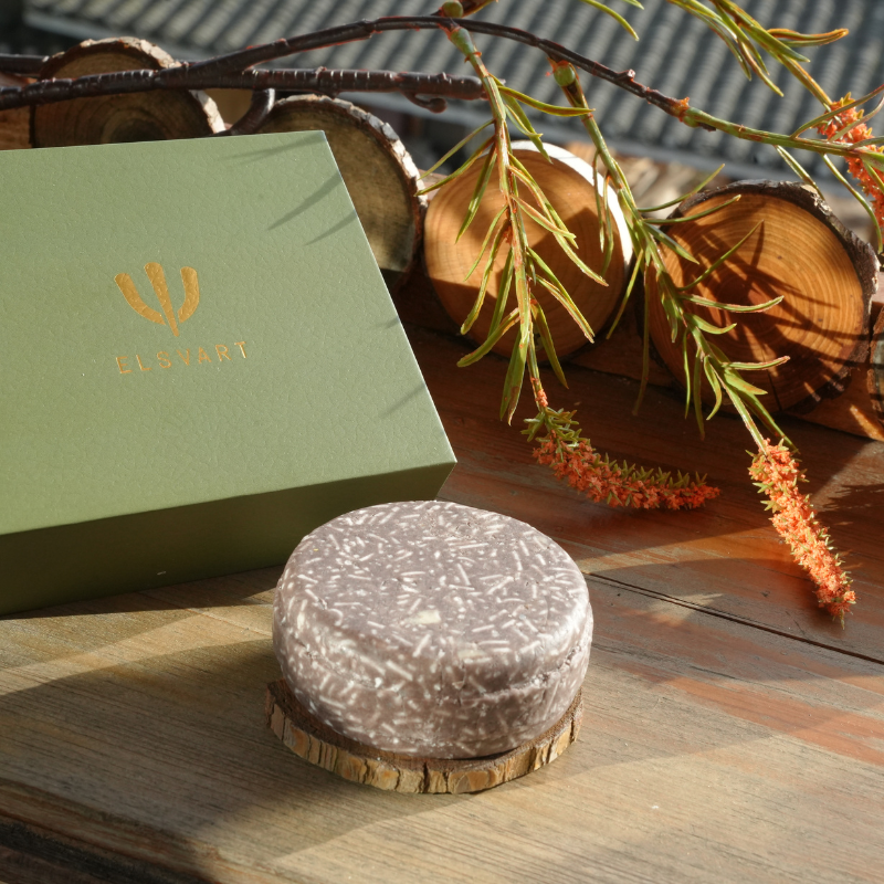 Black Glutinous Rice Shampoo Bar