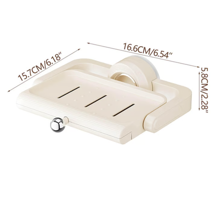Rotatable Suction Cup Soap Dish Holder