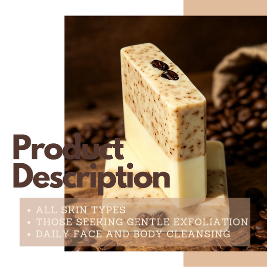 Coffee Ground Face & Body Bar