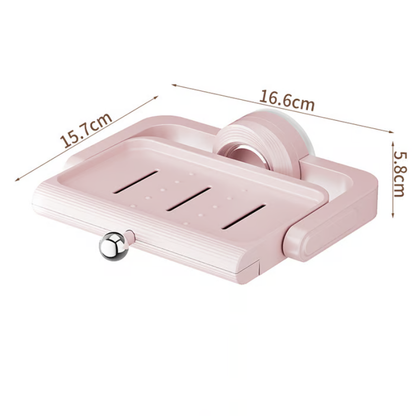 Rotatable Suction Cup Soap Dish Holder
