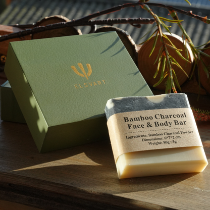 Bamboo Charcoal Face & Body Bar