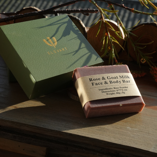 Rose & Goat Milk Face & Body Bar