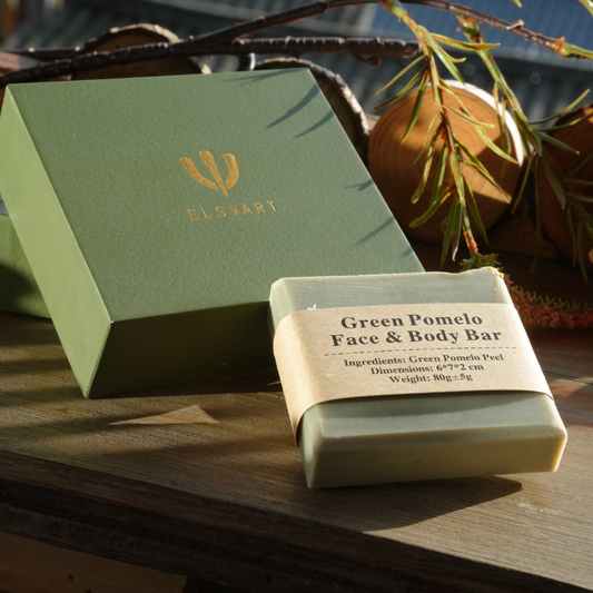 Green Pomelo Face & Body Bar