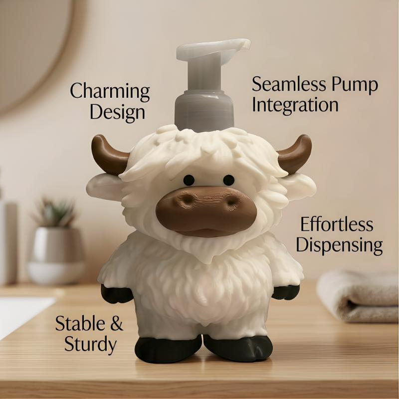 Highland cow 3-D printed Bath & body Works soap holder
