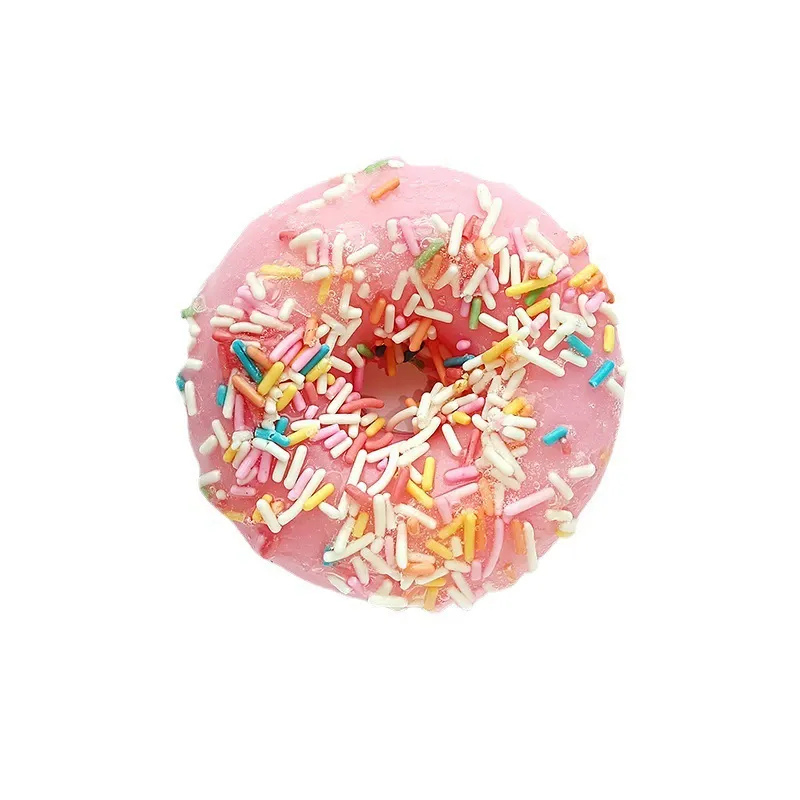 Donut Shape Scented Botanical Bath Soap Bar