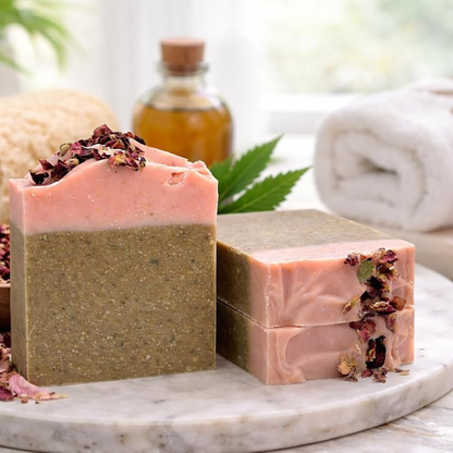 Neem & Rose Sacred Petal Soap Bar