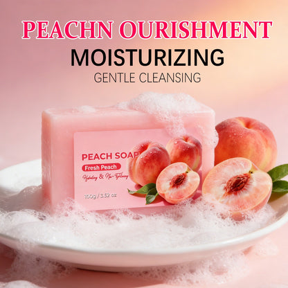 Peach Face & Body Cleansing Soap