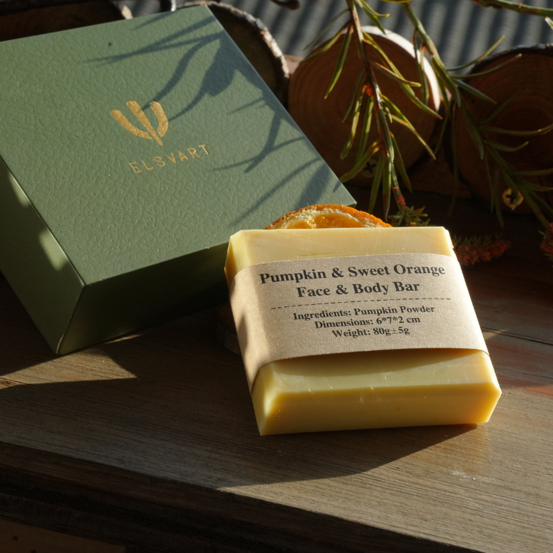 Pumpkin & Sweet Orange Face & Body Bar