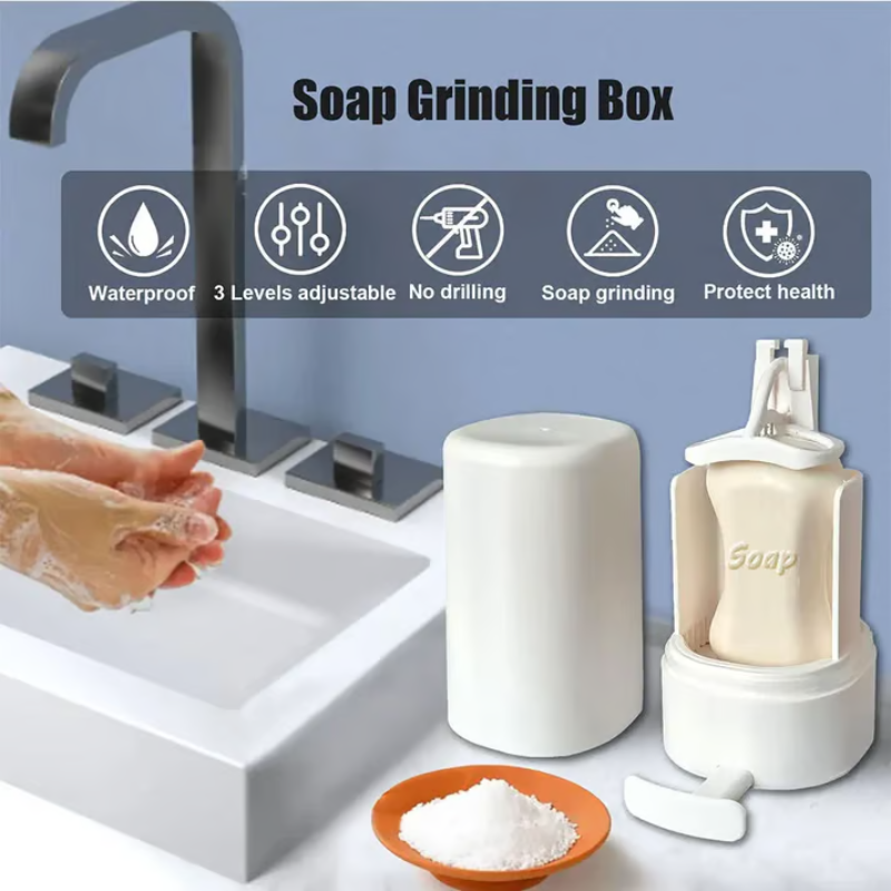Soap Grinding Box, Waterproof Dry Organizer Boxes