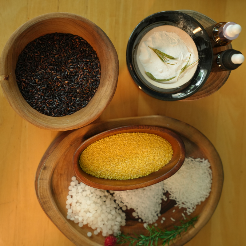 Black Glutinous Rice Shampoo Bar
