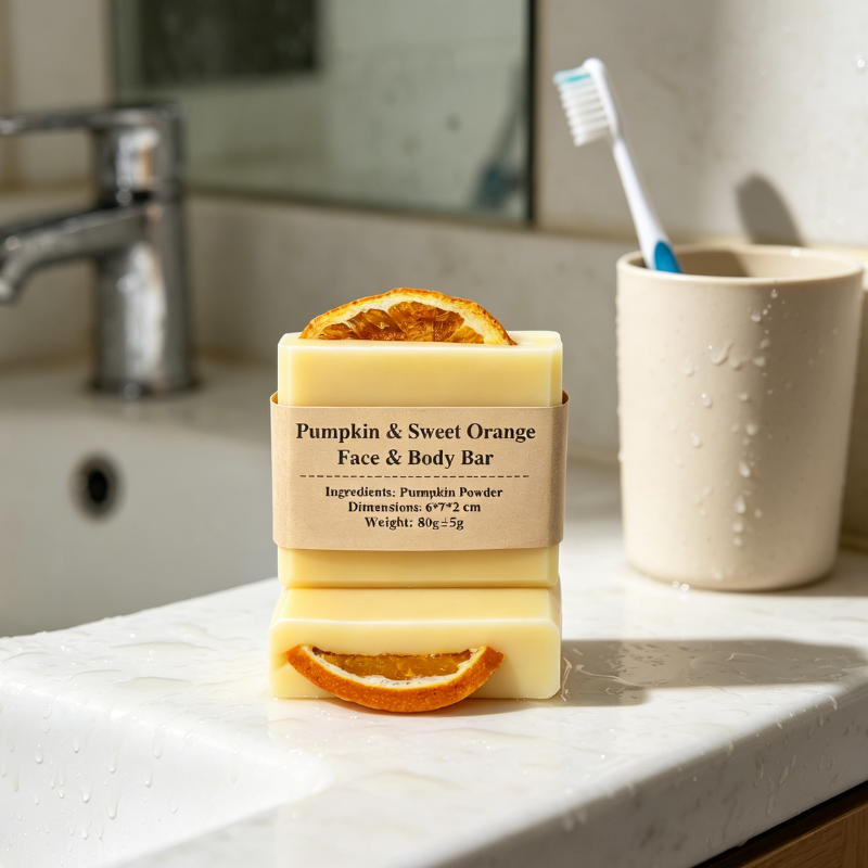 Pumpkin & Sweet Orange Face & Body Bar