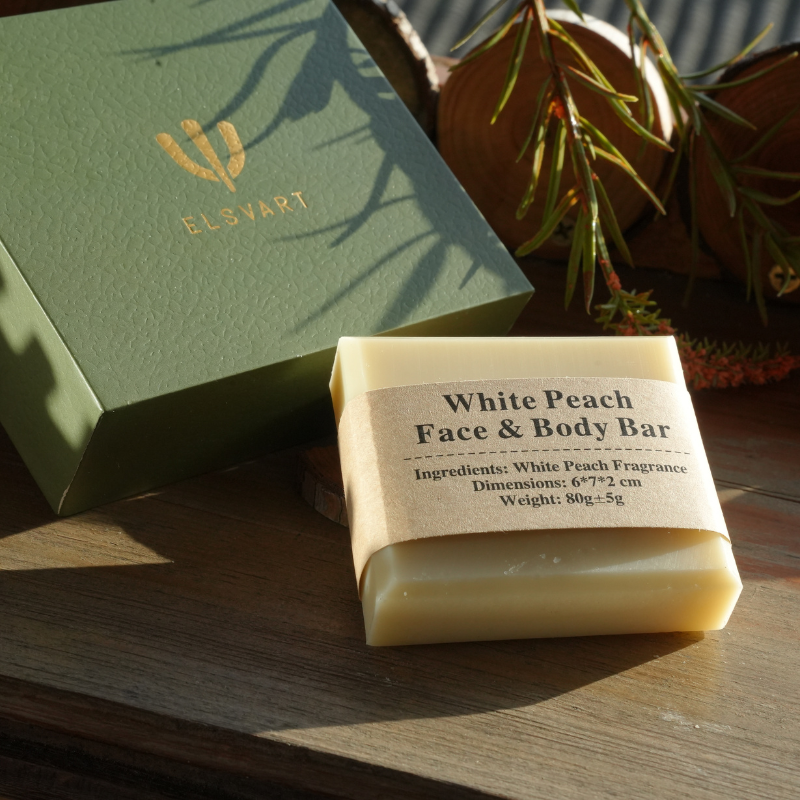 White Peach Face & Body Bar