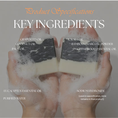 Bamboo Charcoal Face & Body Bar