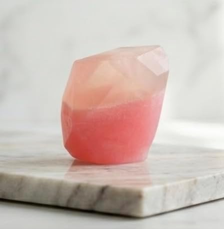 Artisan Rose Quartz Gemstone Soap