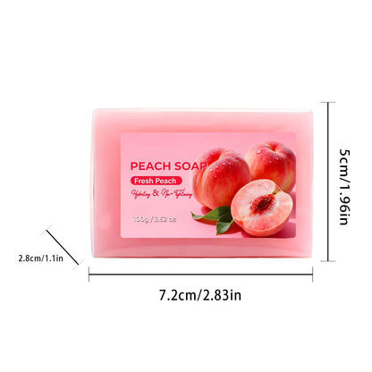 Peach Face & Body Cleansing Soap