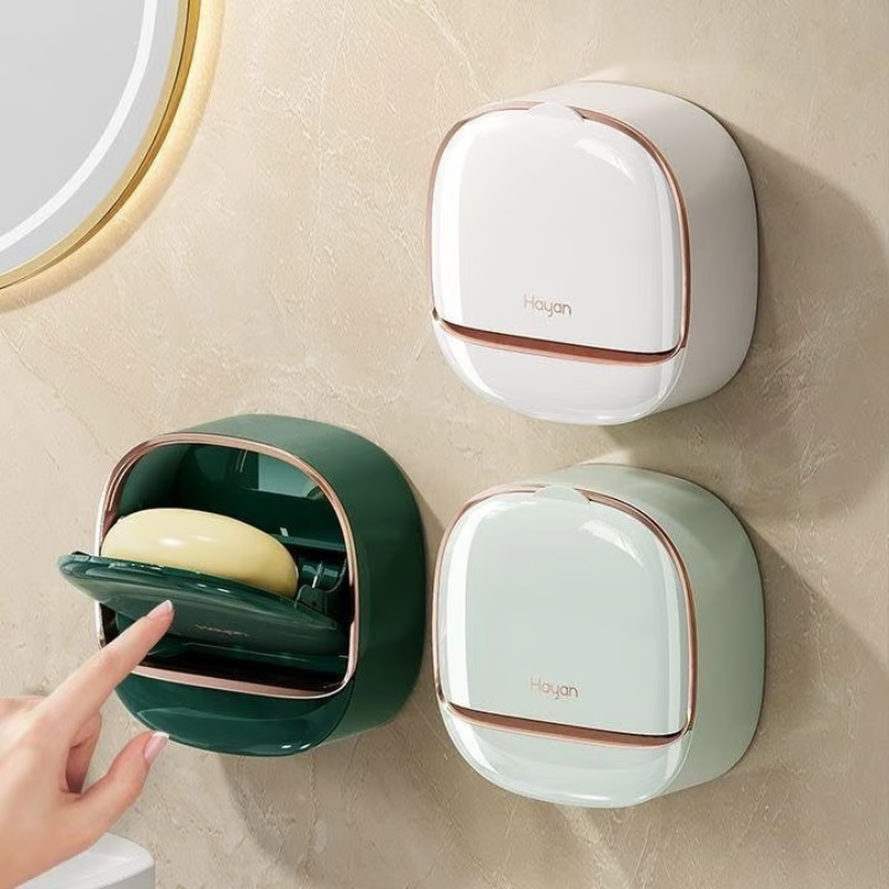 Luxury Soap Holder with Drain Tray