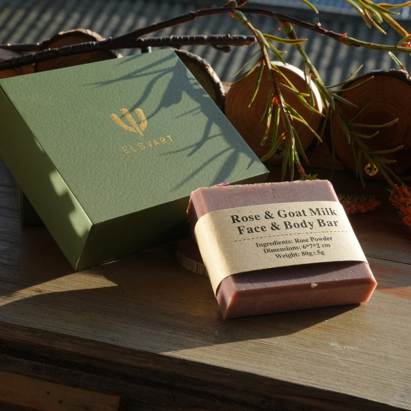 Rose & Goat Milk Face & Body Bar