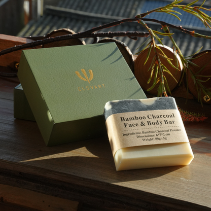 Bamboo Charcoal Face & Body Bar