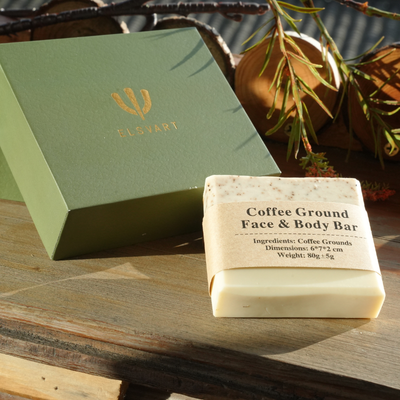 Coffee Ground Face & Body Bar