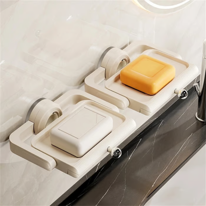 Rotatable Suction Cup Soap Dish Holder