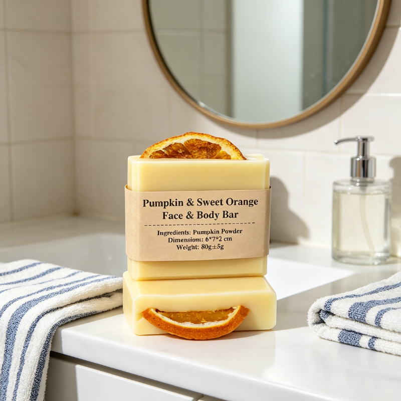Pumpkin & Sweet Orange Face & Body Bar