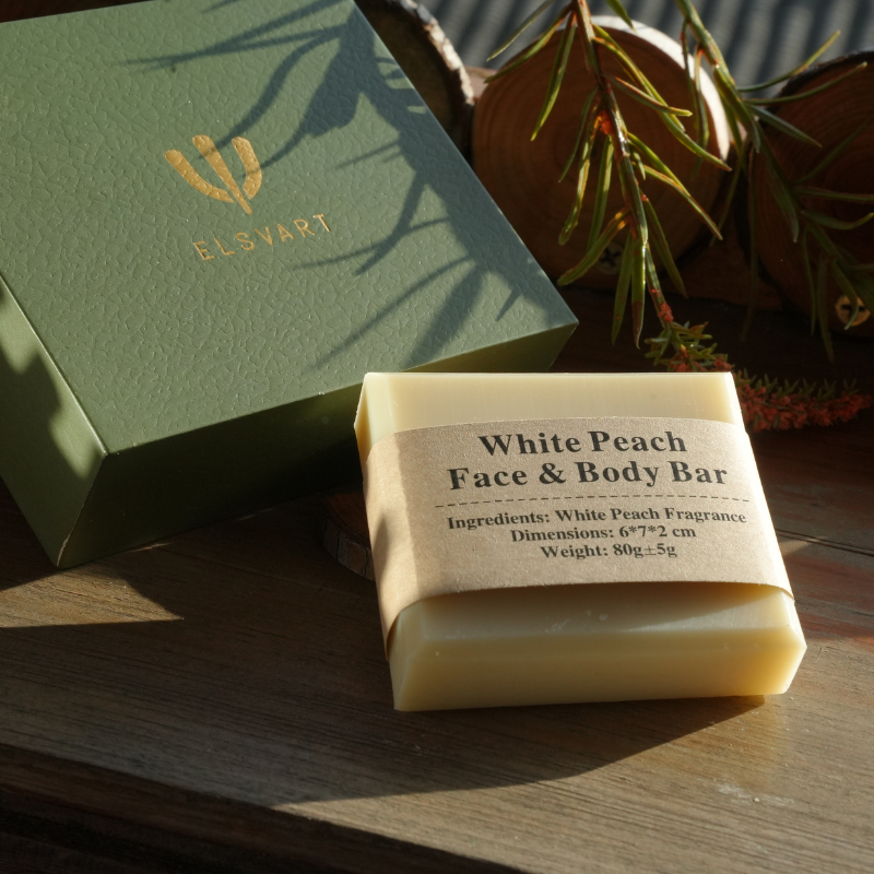 White Peach Face & Body Bar