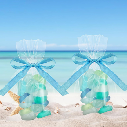 Sea Glass Decorative Beachy Decorative Little Soap