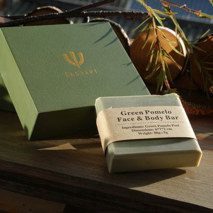 Green Pomelo Face & Body Bar