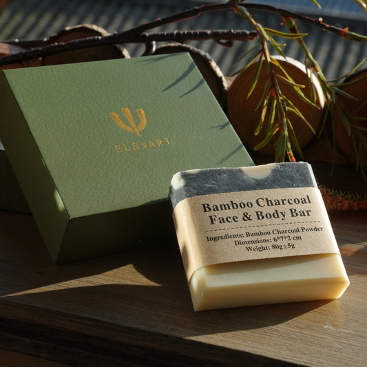 Bamboo Charcoal Face & Body Bar