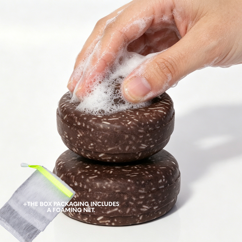 Black Glutinous Rice Shampoo Bar