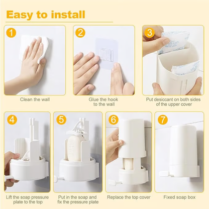 Soap Grinding Box, Waterproof Dry Organizer Boxes