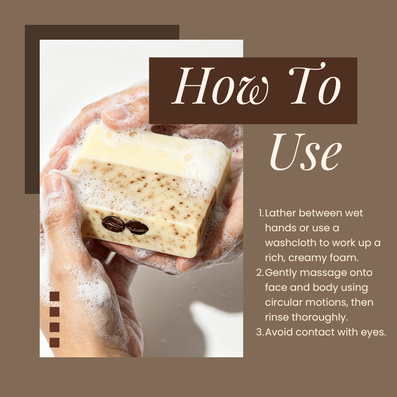 Coffee Ground Face & Body Bar