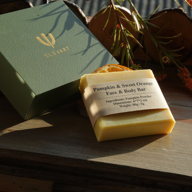 Pumpkin & Sweet Orange Face & Body Bar