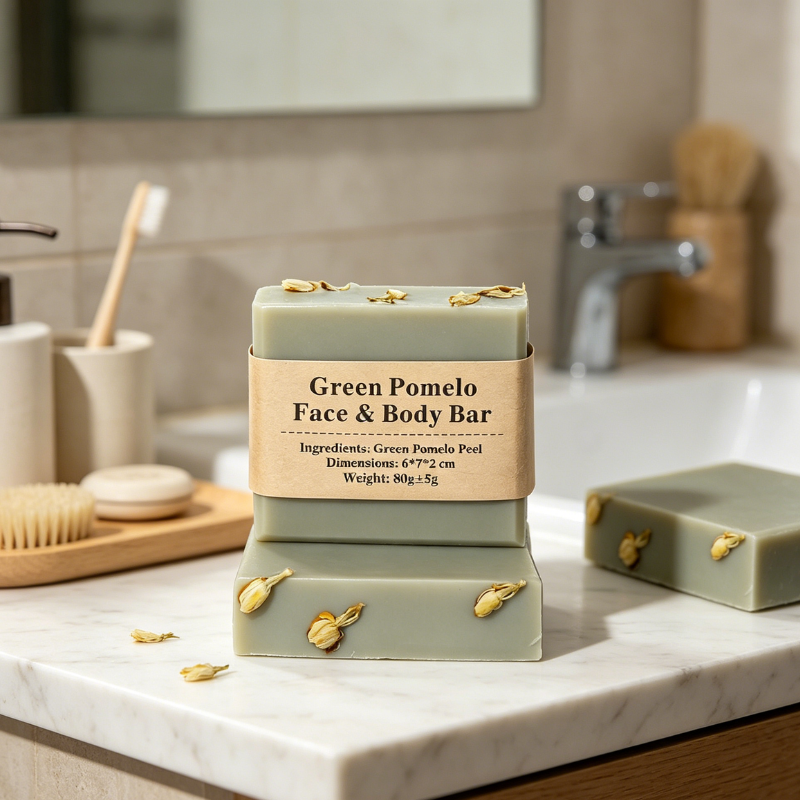 Green Pomelo Face & Body Bar