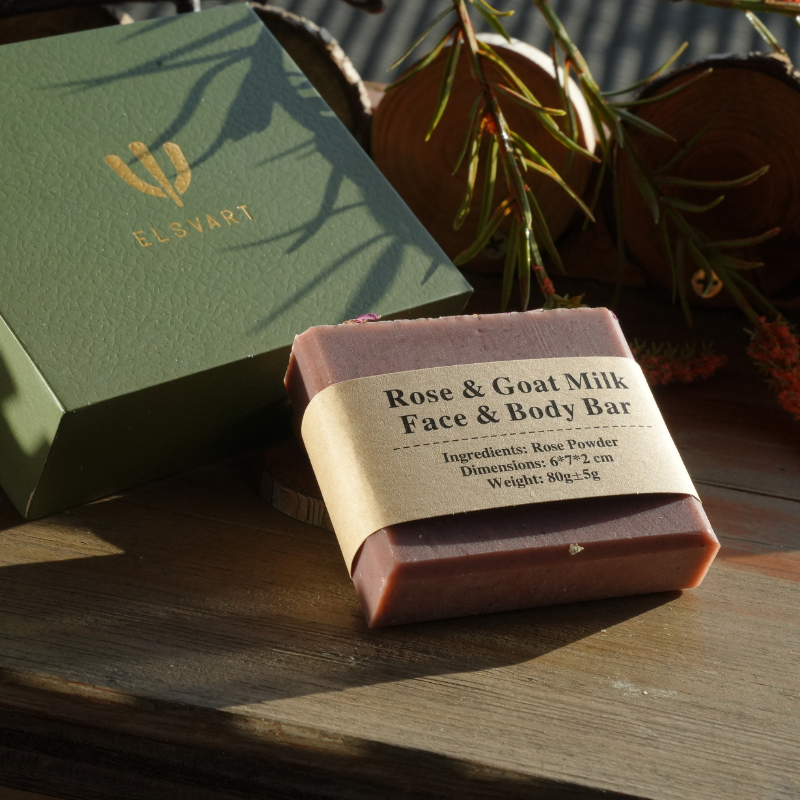 Rose & Goat Milk Face & Body Bar
