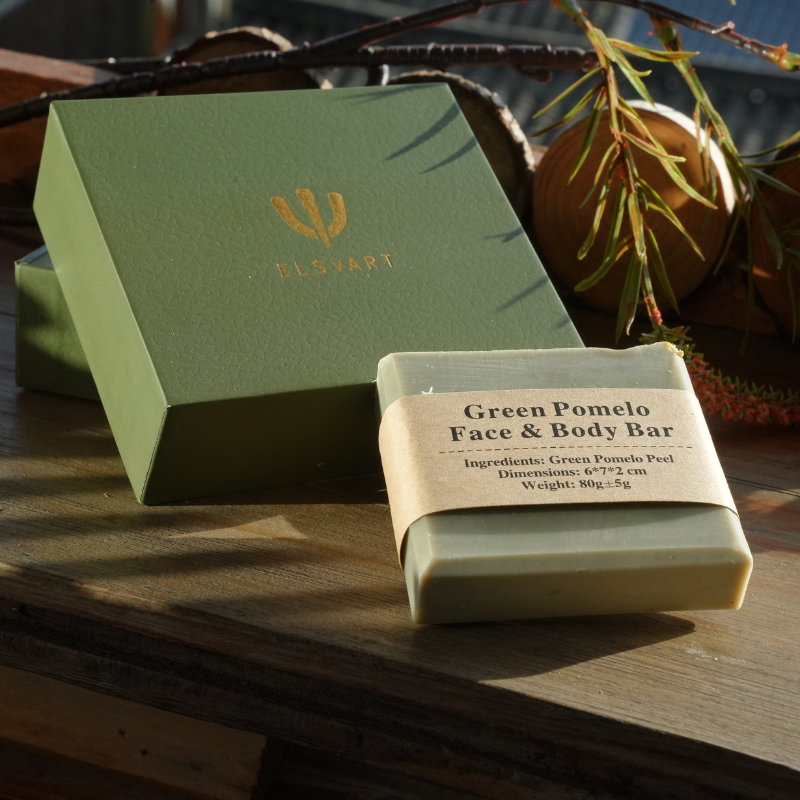 Green Pomelo Face & Body Bar