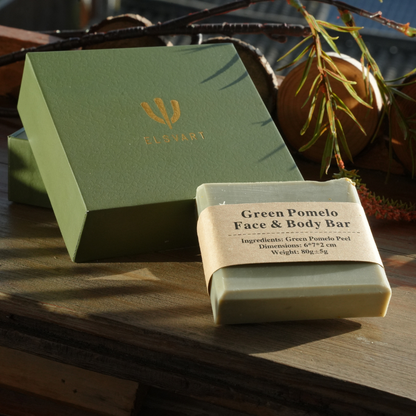 Green Pomelo Face & Body Bar