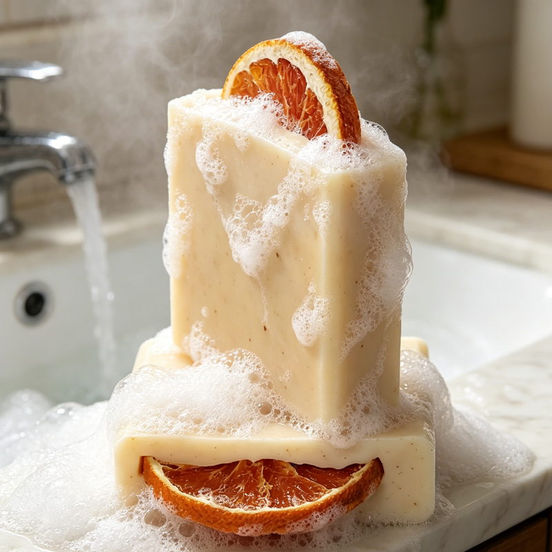 Cili Pear & Grapefruit Face & Body Bar