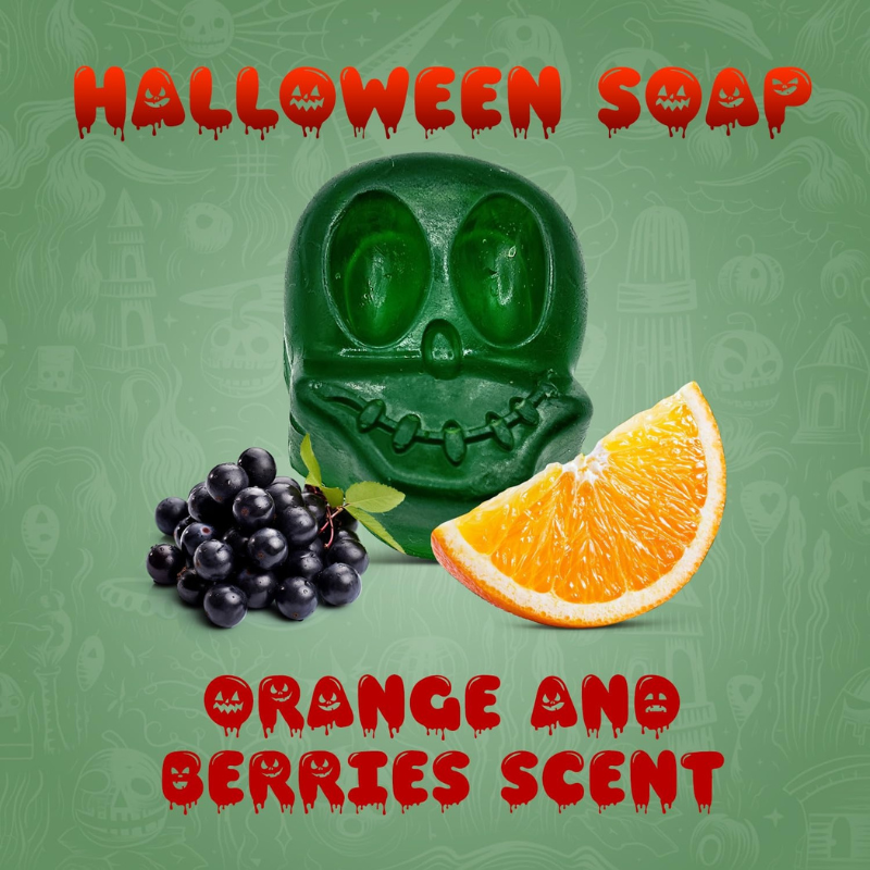 Halloween Pumpkin Theme Soap Bar
