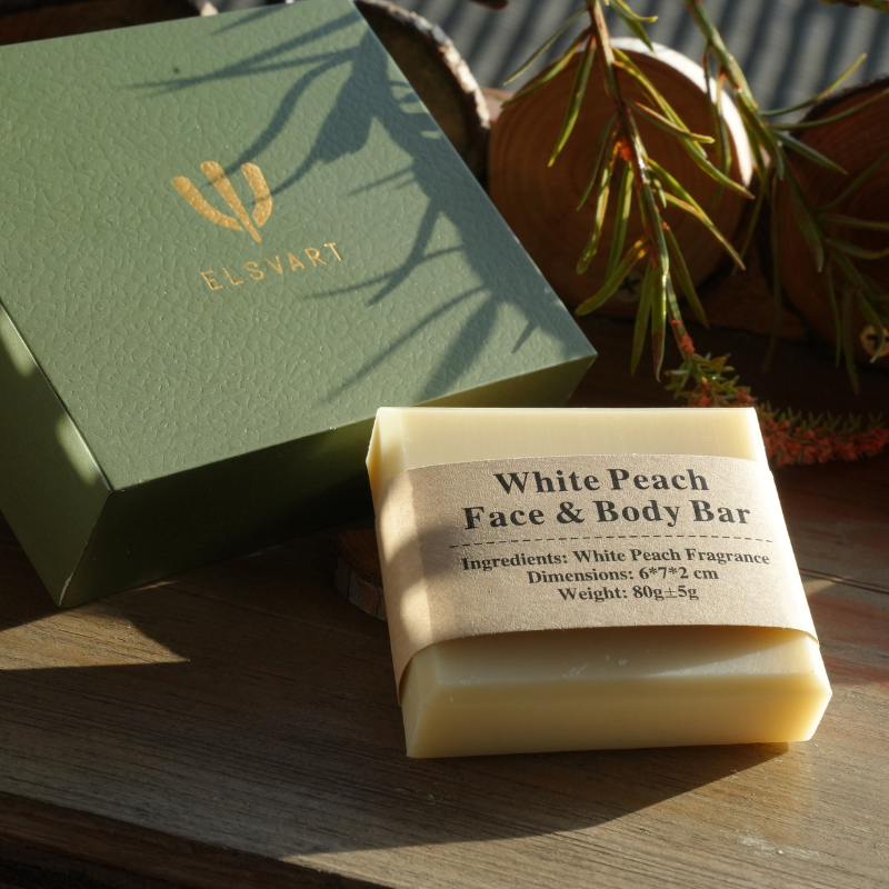 White Peach Face & Body Bar
