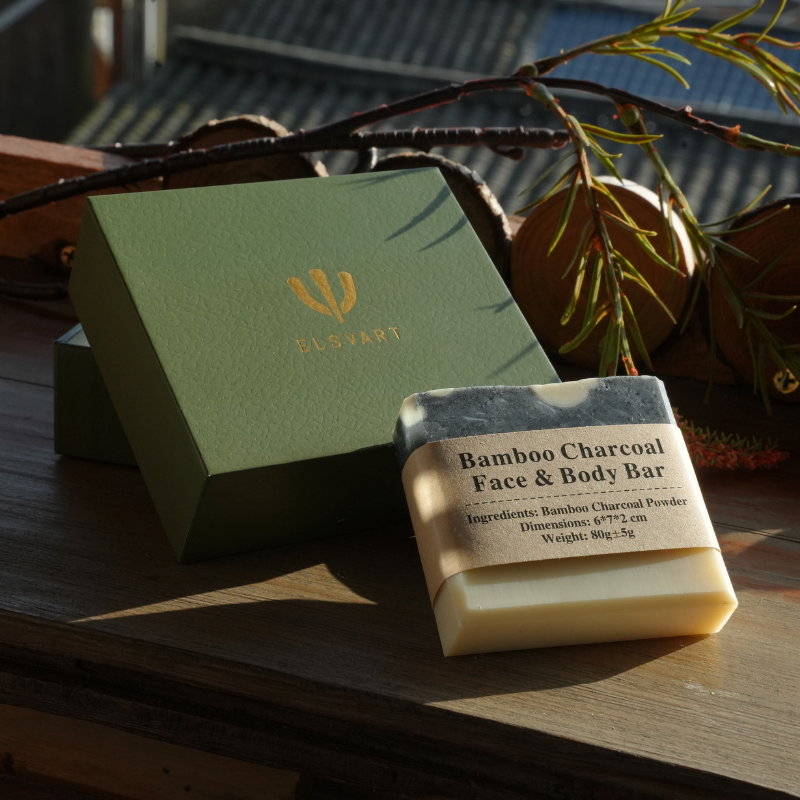 Bamboo Charcoal Face & Body Bar